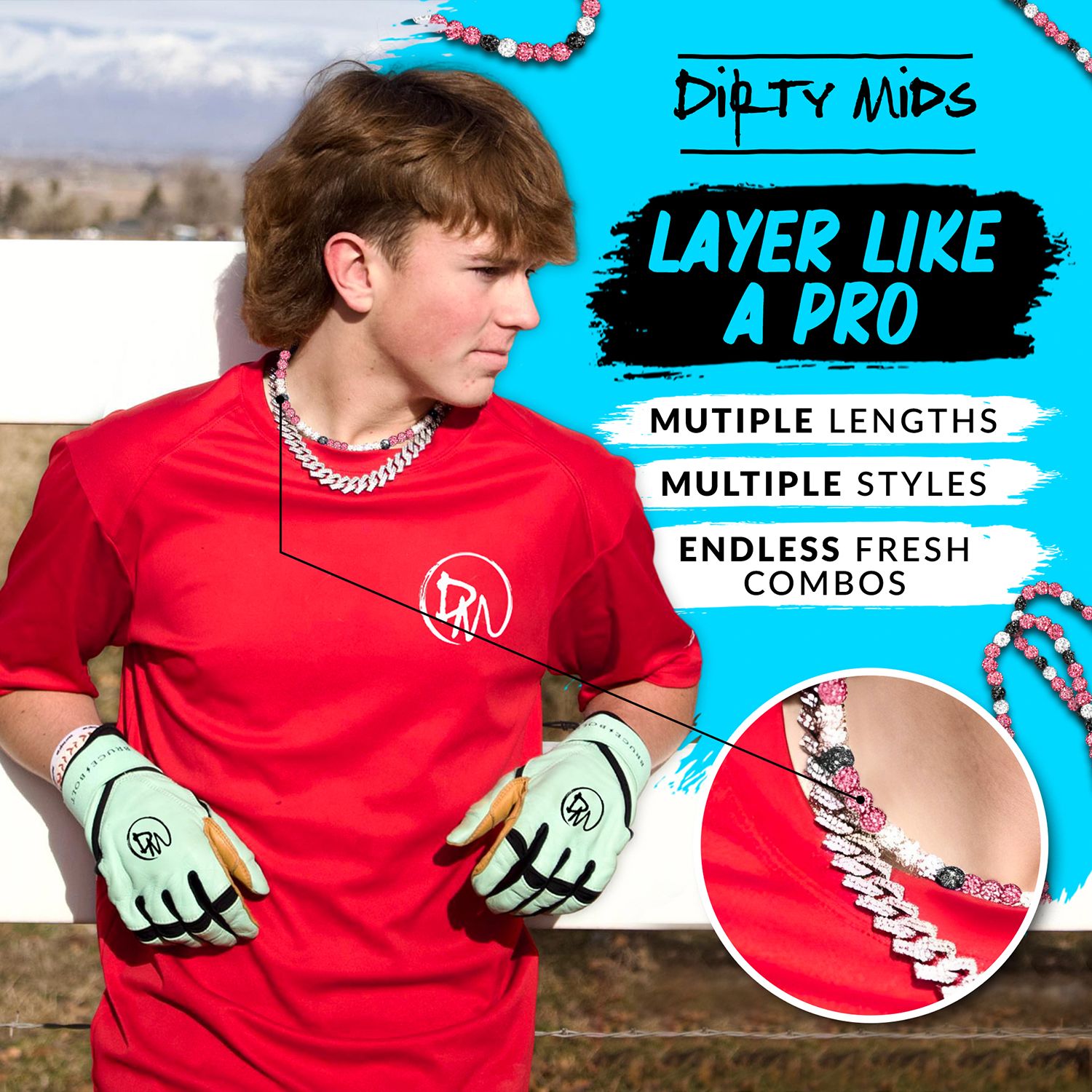 Dirty Mids Ice Collection Necklace product image
