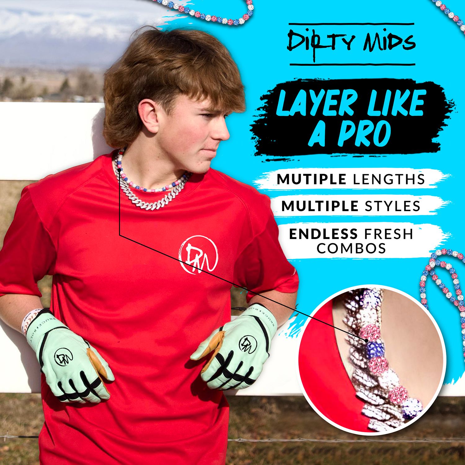 Dirty Mids Ice Collection Necklace product image