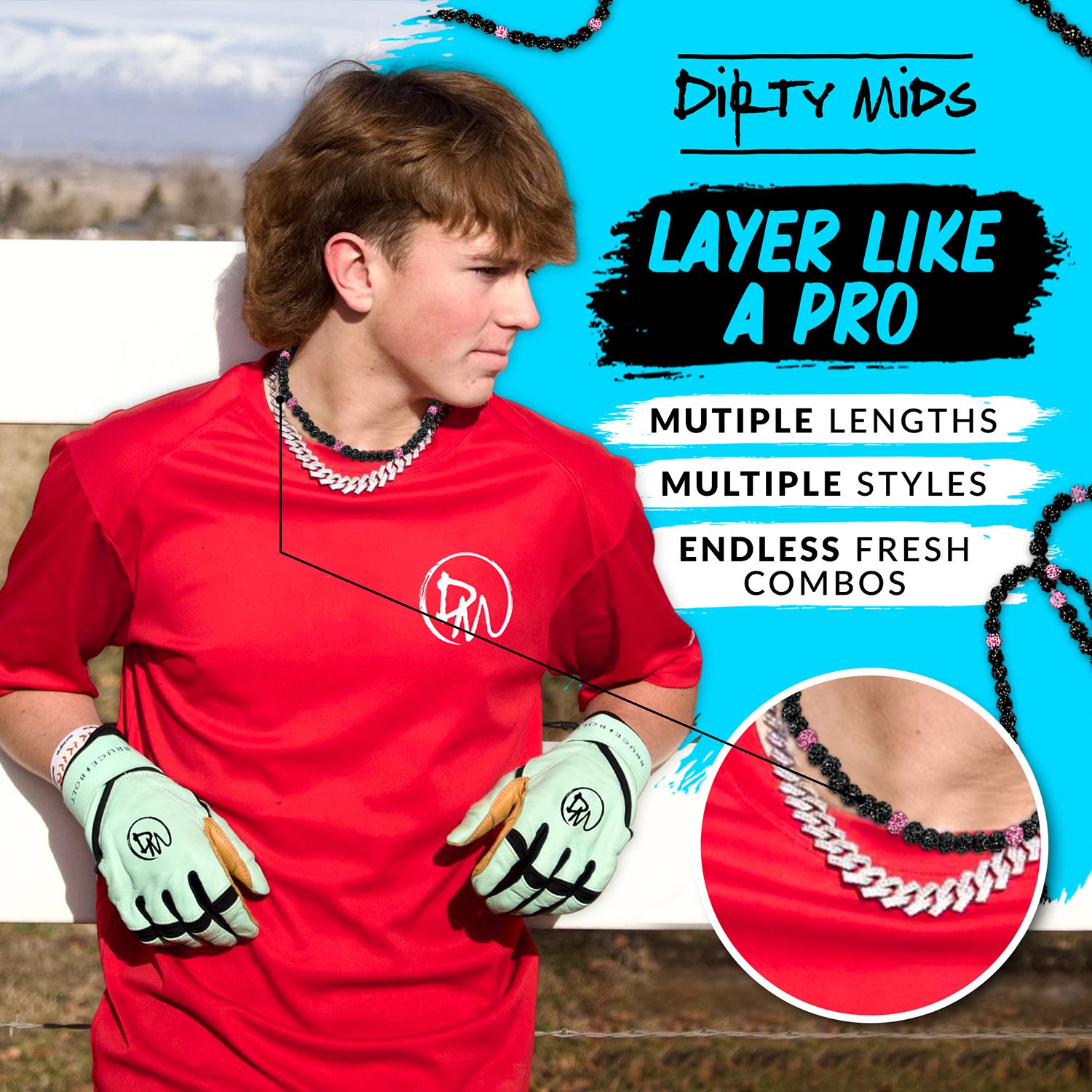 Dirty Mids Ice Collection Necklace product image