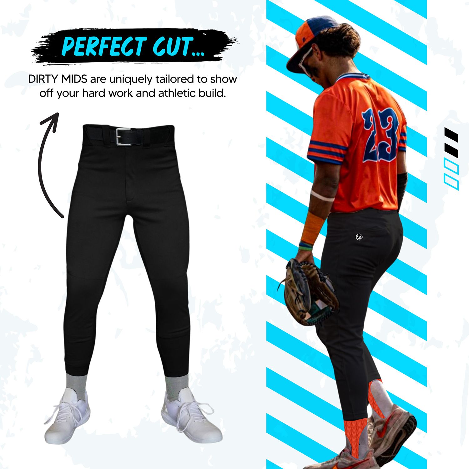 Dirty Mids Youth The Essential Baseball Pants product image