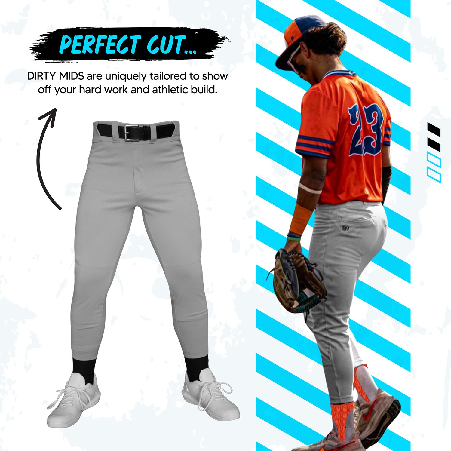 Dirty Mids Youth The Essential Baseball Pants product image