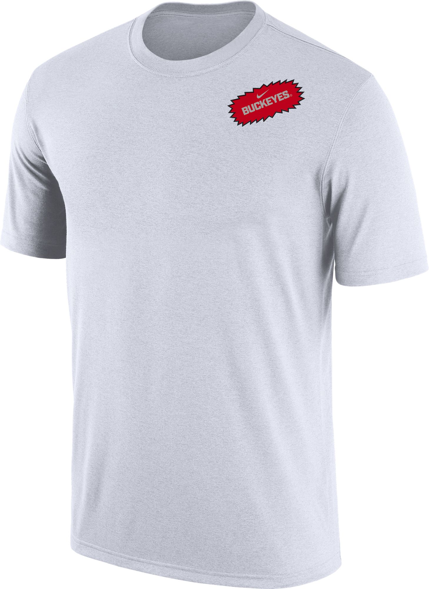 Nike Men's Ohio State Buckeyes White Max90 Oversized Just Do It Seasonal T-Shirt product image