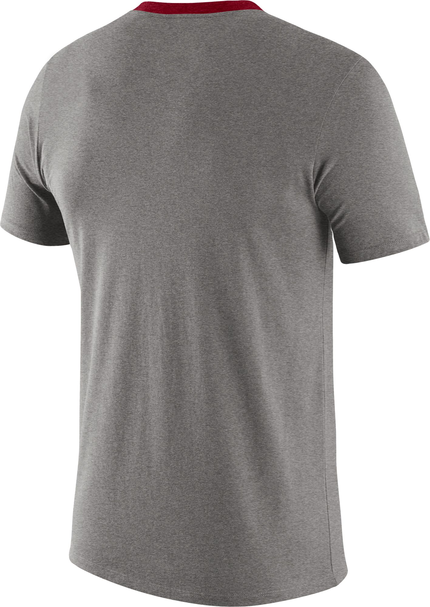 Nike Men's Alabama Crimson Tide Grey Dri-FIT Vault Helmet Logo T-Shirt product image