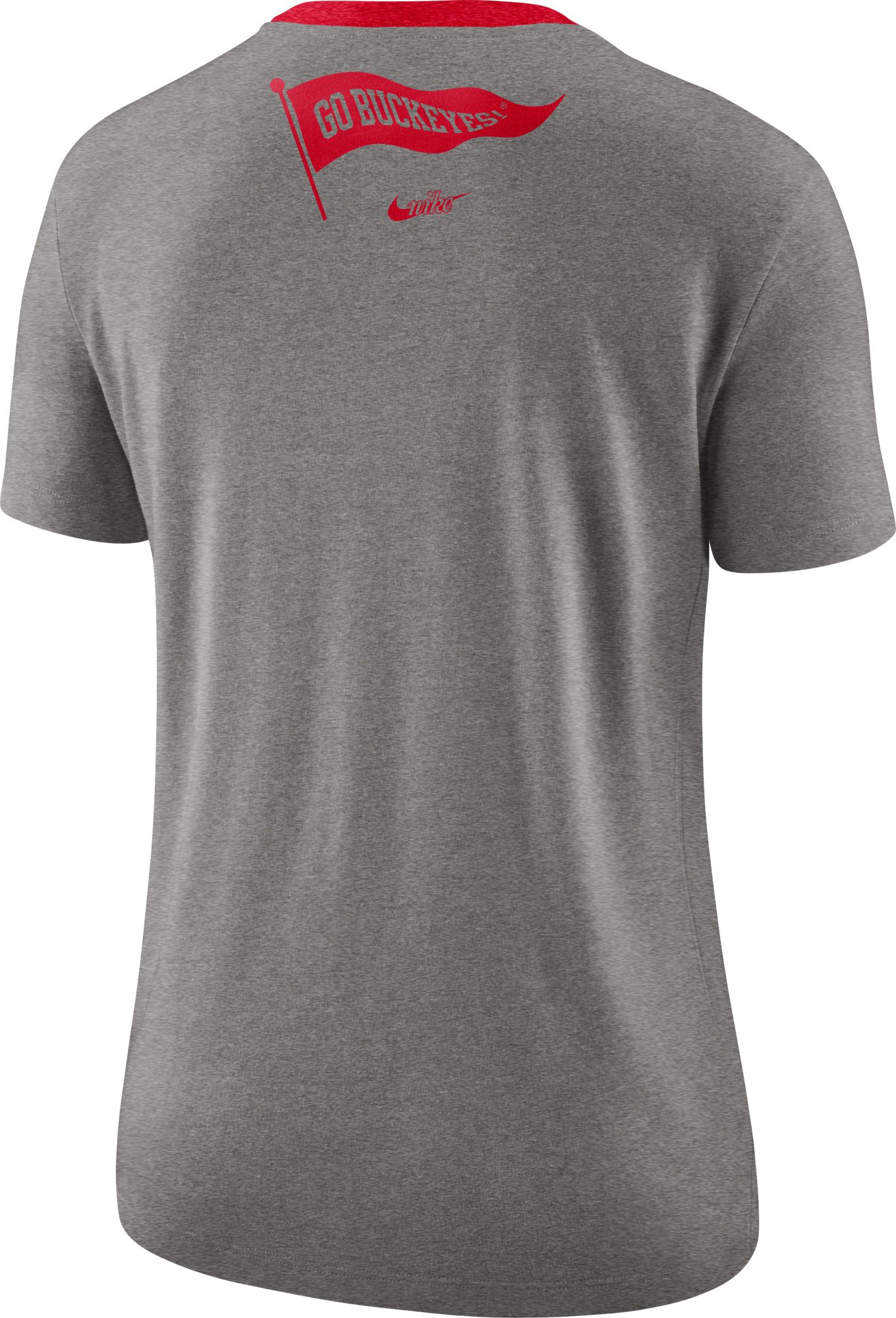 Nike Women's Ohio State Buckeyes Gray Vault Logo T-Shirt product image