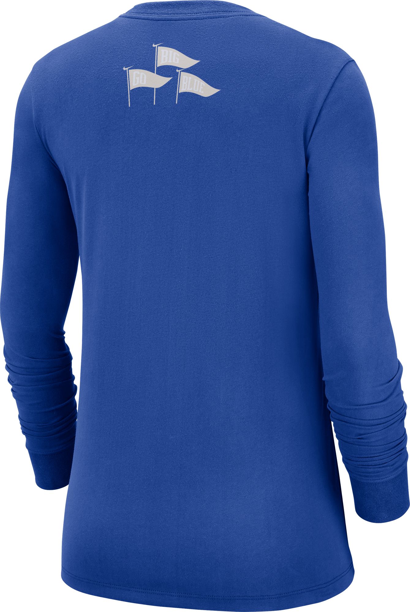 Nike Women's Kentucky Wildcats Blue Cuff Football Long Sleeve  T-Shirt product image