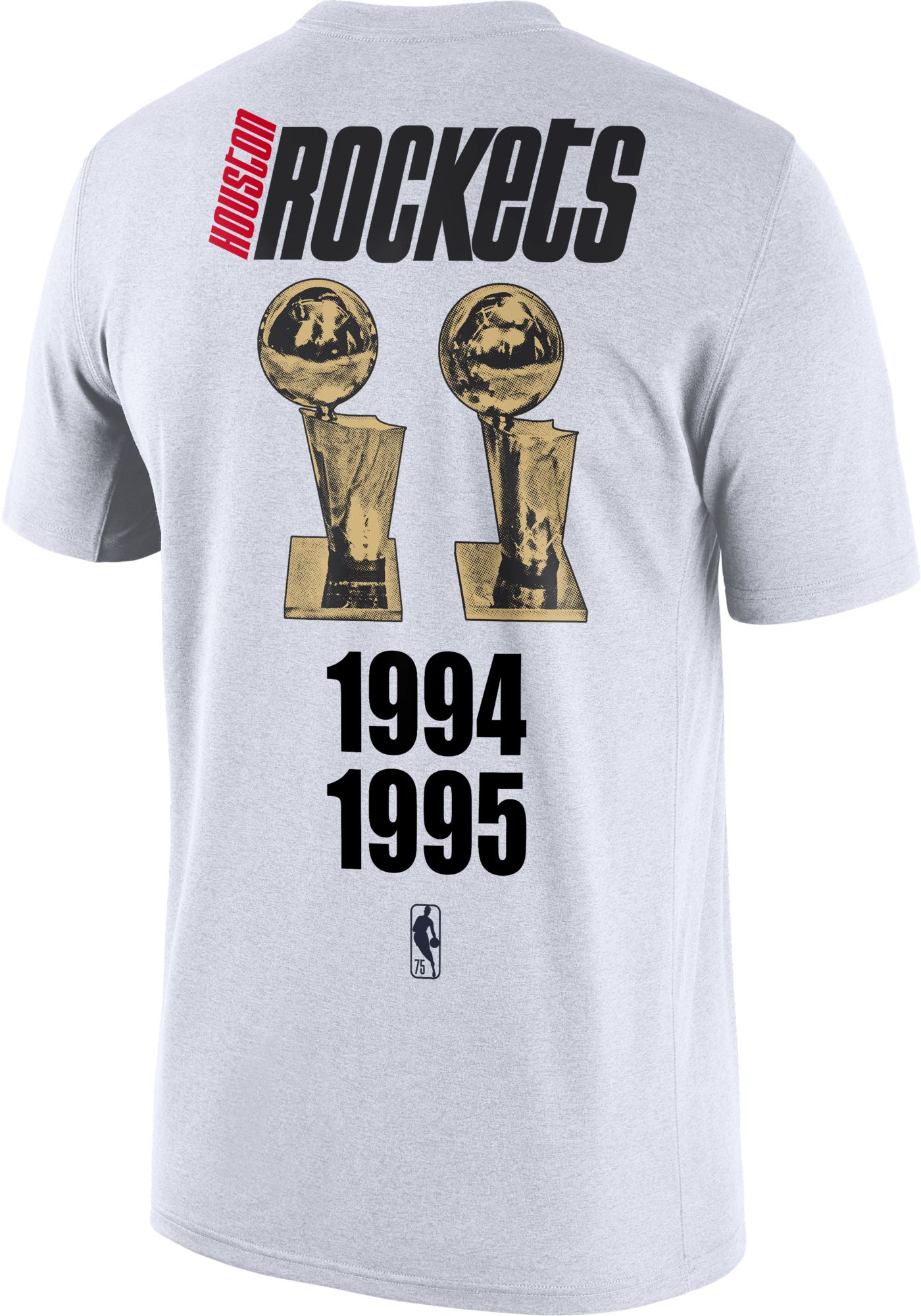 Nike Men's 2021-22 City Edition Houston Rockets White Story T-Shirt product image
