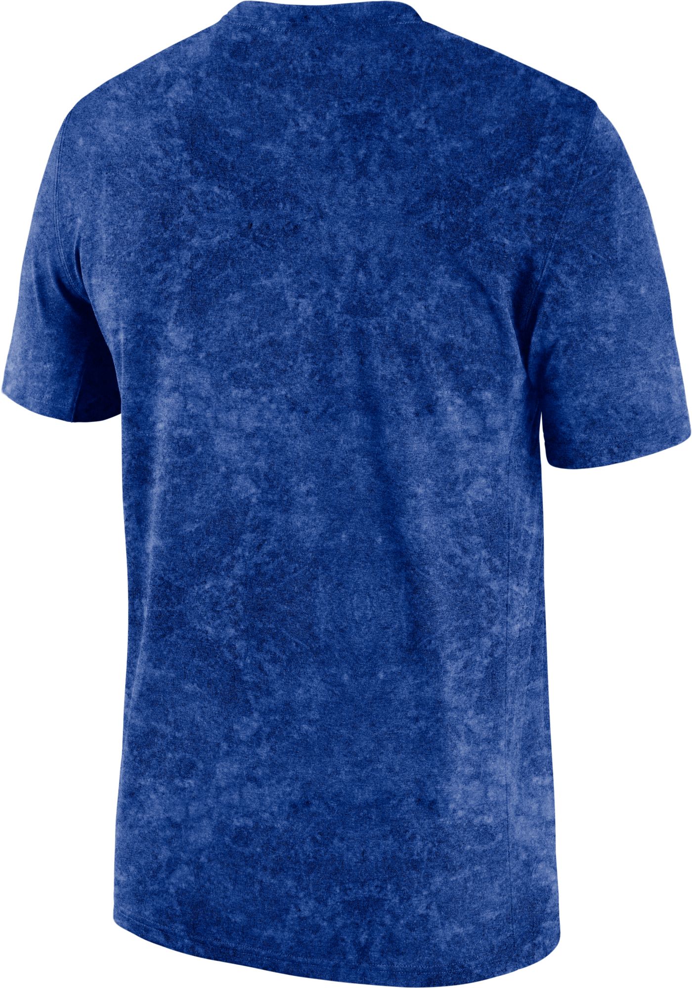 Nike Men's 2021-22 City Edition Dallas Mavericks Blue Washed T-Shirt product image