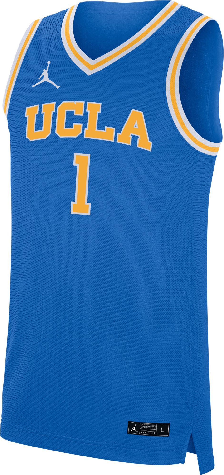 Jordan Men's UCLA Bruins #1 True Blue Replica Basketball Jersey