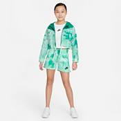 Nike Girls' Sportswear Club Fleece Run Wild Print Shorts product image