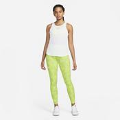 NWT Nike Dri Fit Womens One Icon Clash Mid Rise Crop Leggings, Size 3X