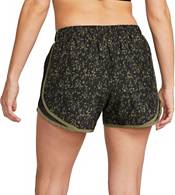 Nike Women's Dri-FIT Icon Clash Tempo Mid-Rise Allover Print Running Shorts product image