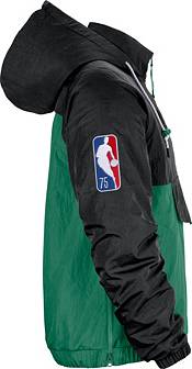 Nike Men's 2021-22 City Edition Boston Celtics Black ½ Zip Jacket product image