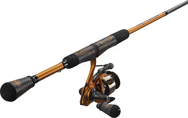 Lews Fishing Mach 1 Speed Spin Combo 6'9, 6.2:1 Gear Ratio, 9+1