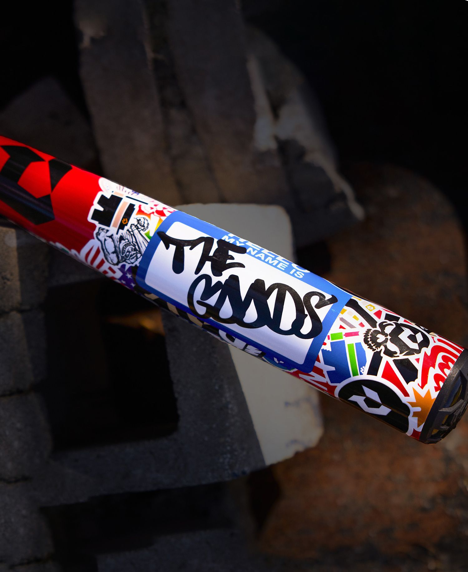 DeMarini The Goods Hybrid Sticker Bomb BBCOR Bat 2026 (-3) product image