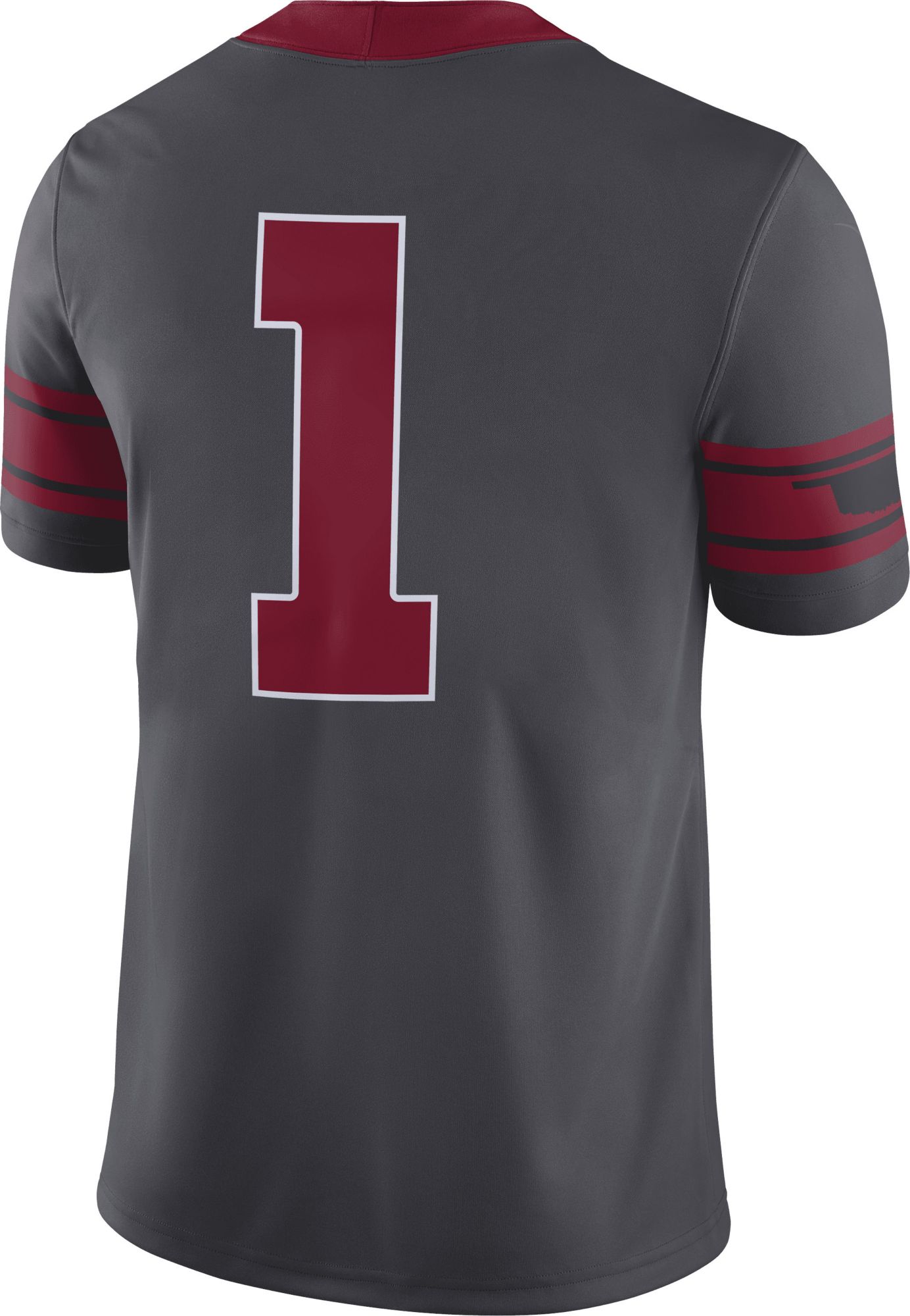 Jordan Men's Oklahoma Sooners #1 Dri-FIT Game Football Jersey