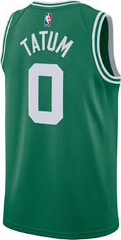 Nike Men's Boston Celtics Jayson Tatum #0 White Dri-FIT Swingman