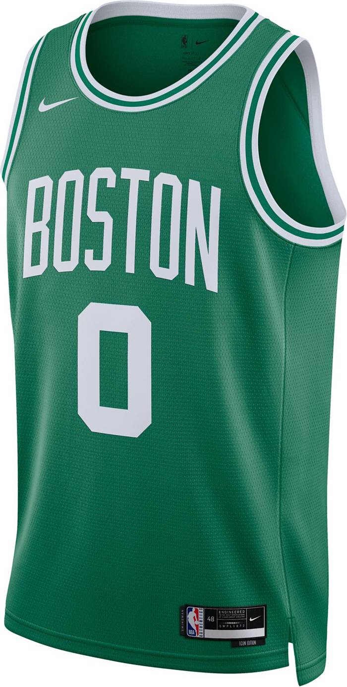 Men 0 Jayson Tatum Jersey City Edition Gray Boston Celtics Jersey Player