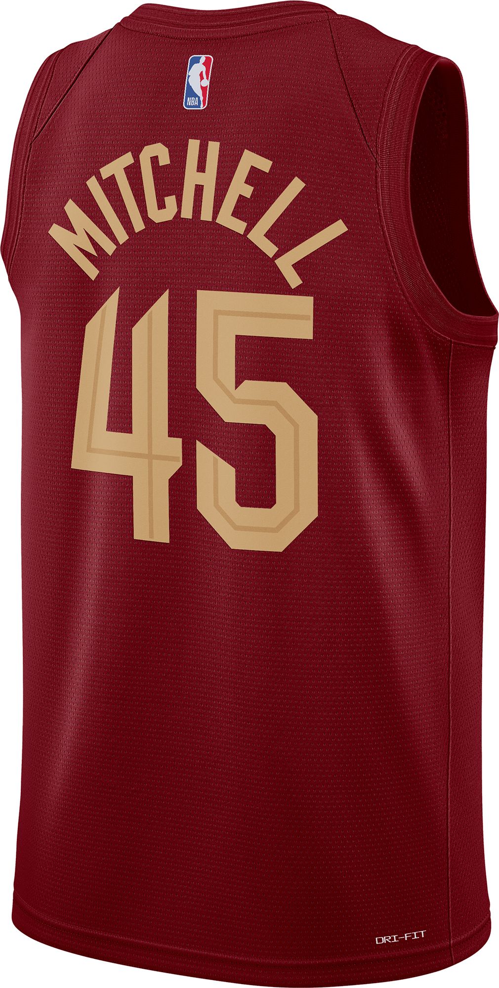 Nike Adult Cleveland Cavaliers Donovan Mitchell #45 Swingman Icon Jersey product image