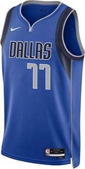 Nike Men's Dallas Mavericks Luka Doncic #77 Royal Dri-FIT Swingman Jersey product image