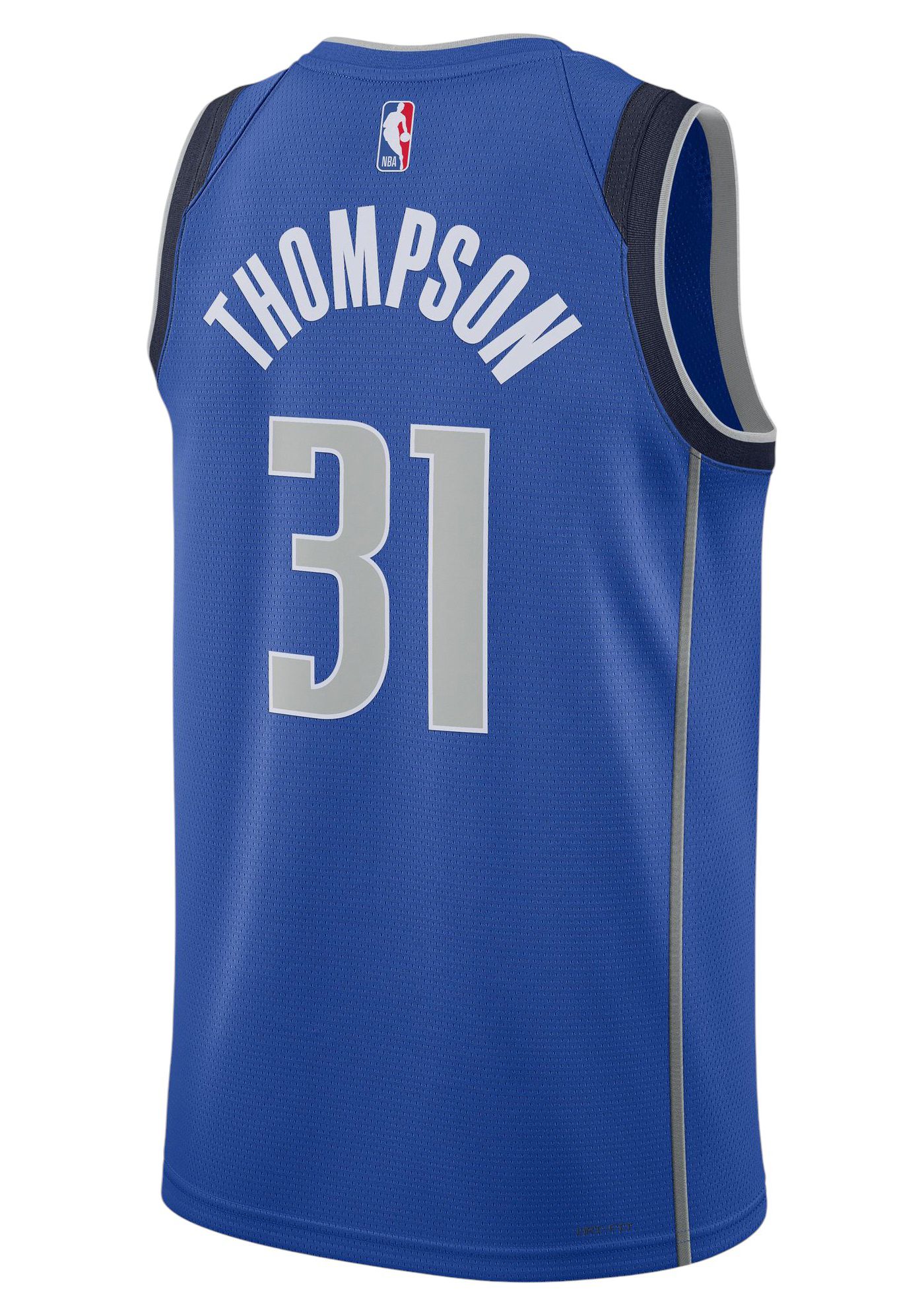 Nike Adult Dallas Mavericks Klay Thompson 31 Blue Icon Jersey Dick s Sporting Goods