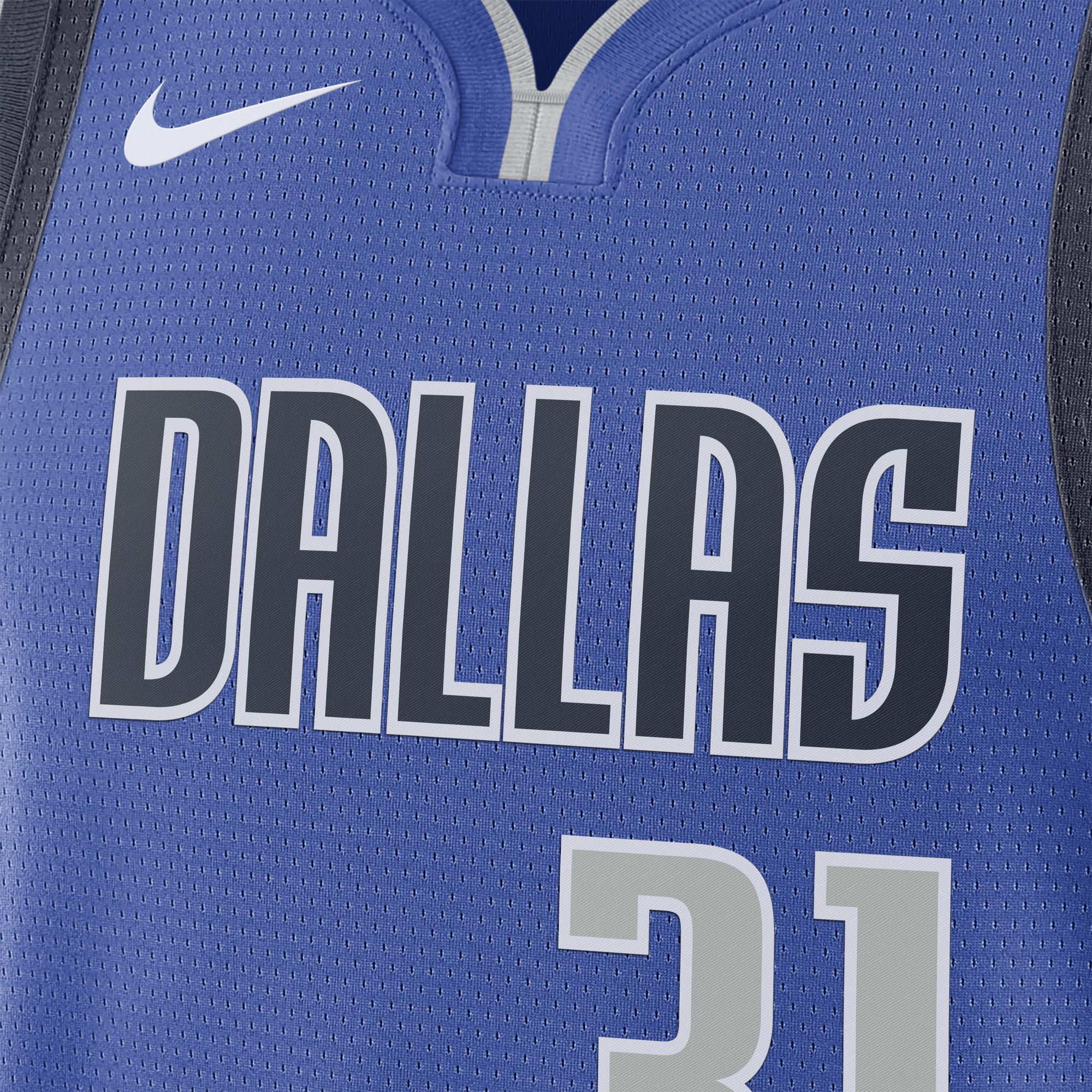 Nike Adult Dallas Mavericks Klay Thompson #31 Blue Swingman Icon Jersey product image