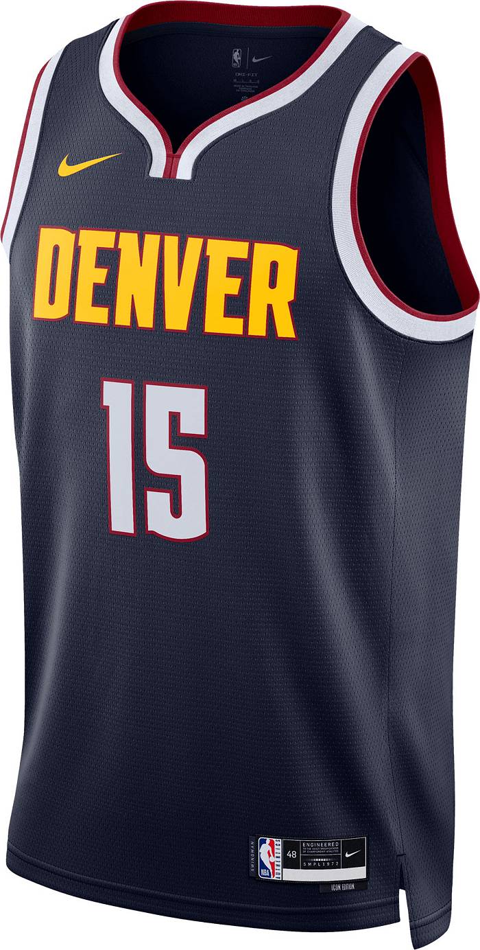 Authentic Nike Nikola Jokic #15 Denver Nuggets City Edition NBA Basketbal  Jersey