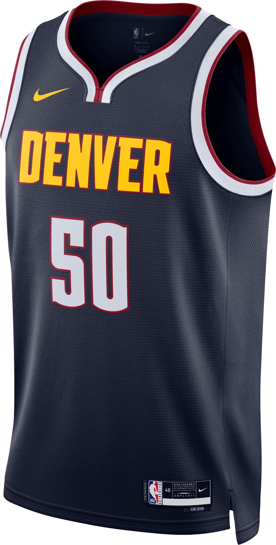 Nike Adult Denver Nuggets Aaron Gordon #50 Icon Jersey product image