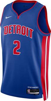 Nike Men's Detroit Pistons Cade Cunningham #2 Blue Dri-FIT Swingman Jersey product image