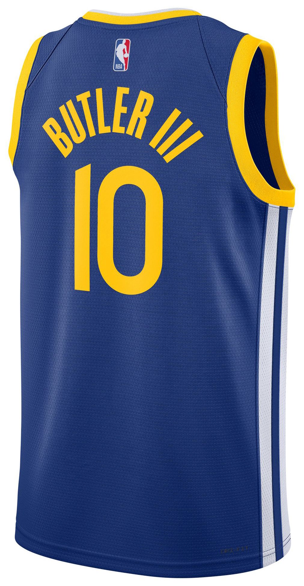 Nike Adult Golden State Warriors Jimmy Butler #10 Blue Replica Icon Jersey product image