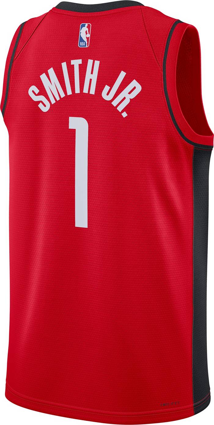 Men's Houston Rockets Nike Jabari Smith Jr. Association Edition Swingman  Jersey