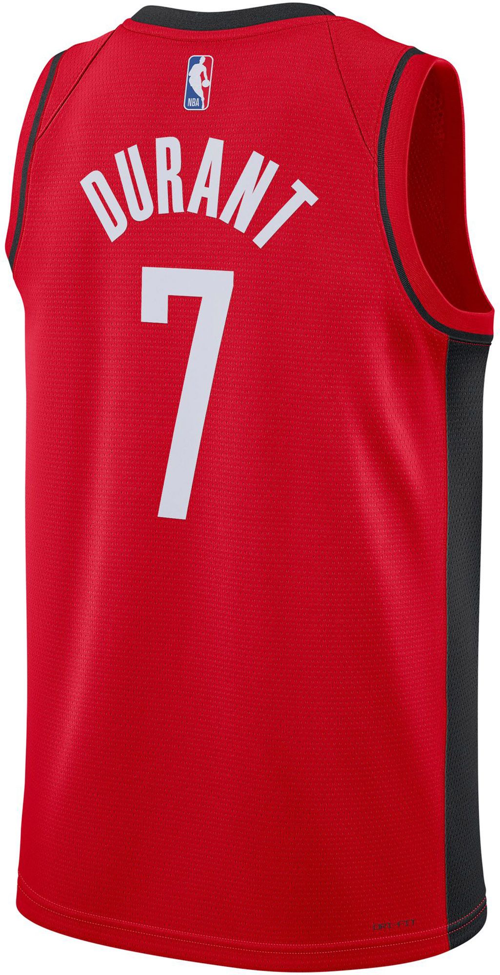 Nike Adult Houston Rockets Kevin Durant #7 Red Swingman Icon Jersey product image