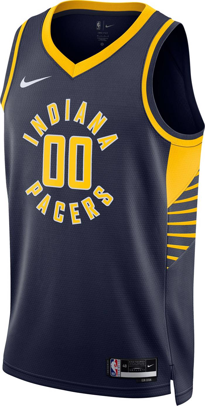 Adult Indiana Pacers #00 Bennedict Mathurin Statement Swingman Jersey