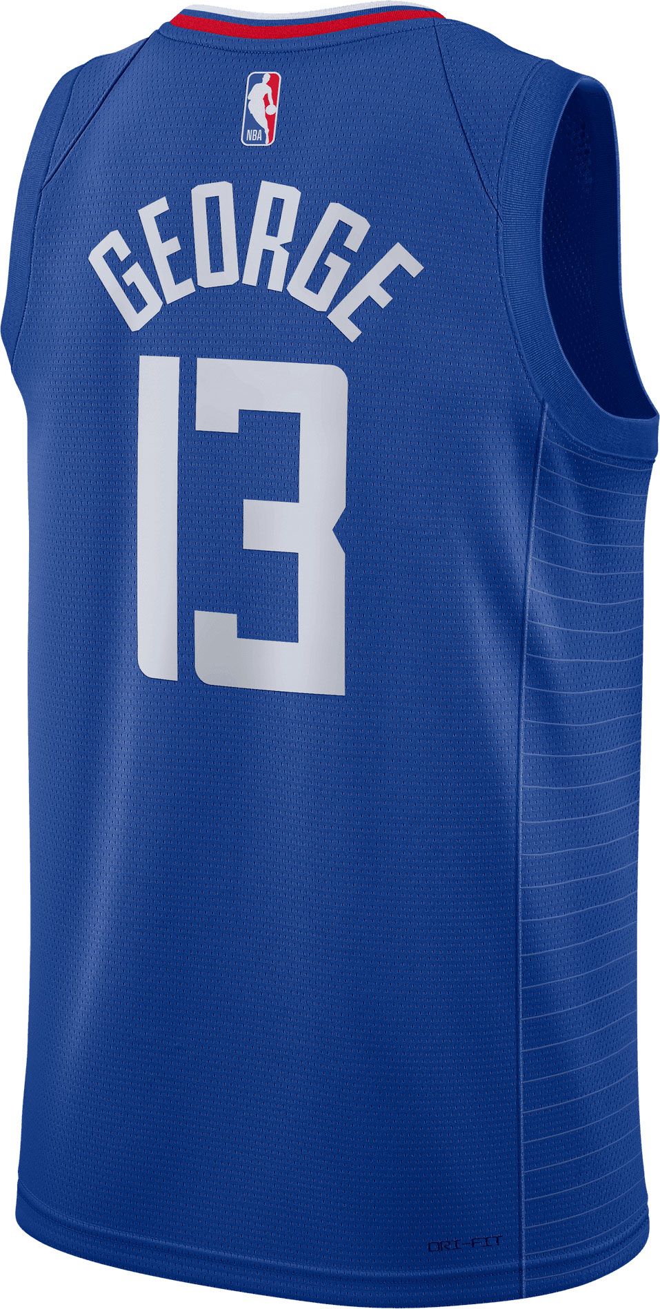 Nike Men's Los Angeles Clippers Paul George #13 Blue Dri-FIT Swingman Jersey