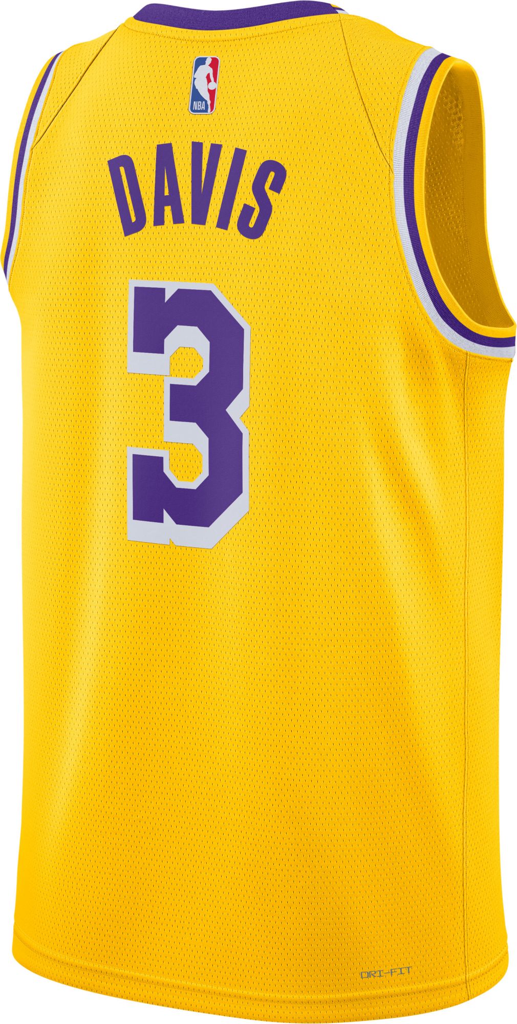 Nike Adult Los Angeles Lakers Anthony Davis 3 Icon Jersey Dick's