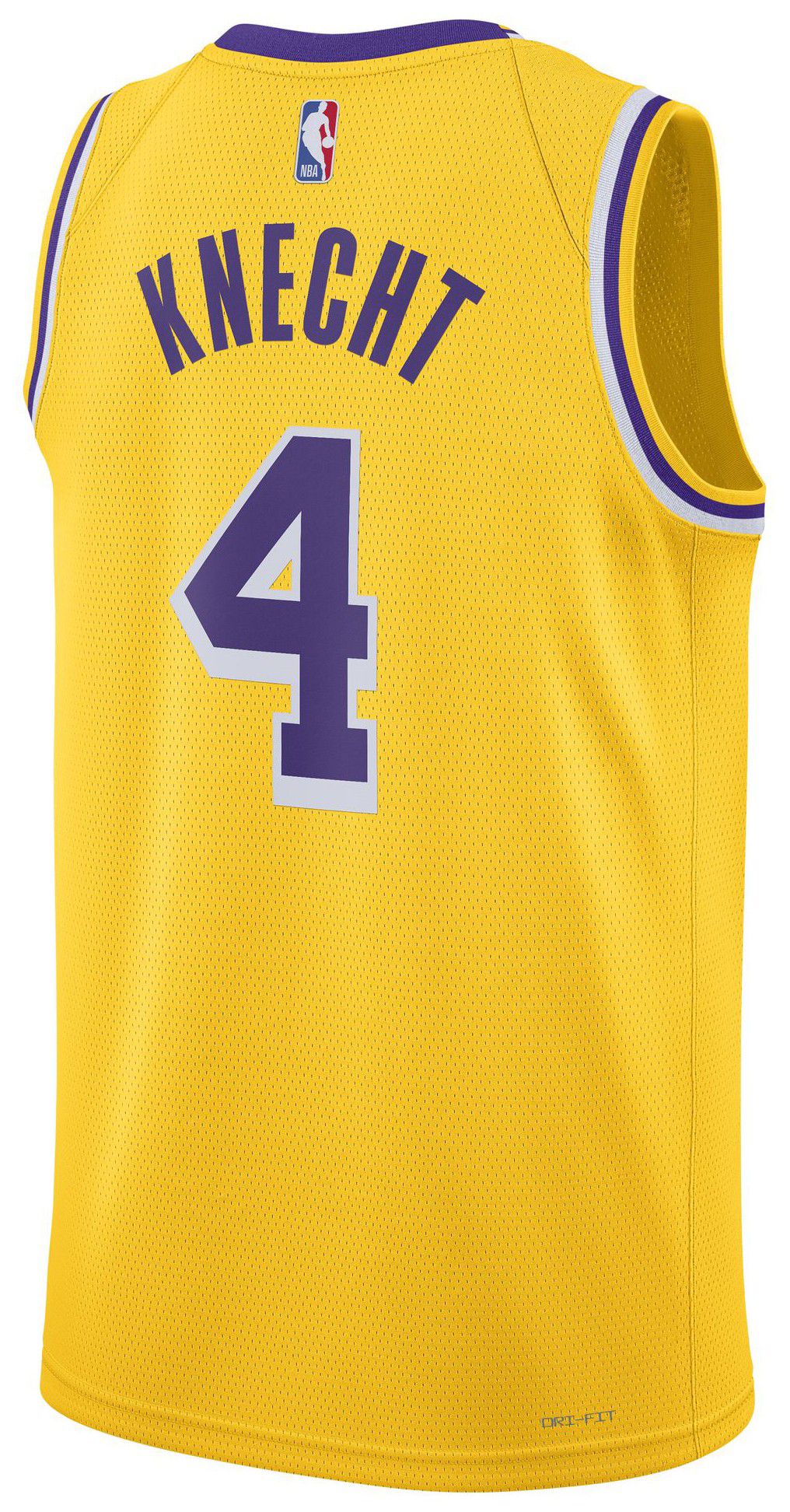 Nike Adult Los Angeles Lakers Dalton Knecht #4 Swingman Icon Jersey product image