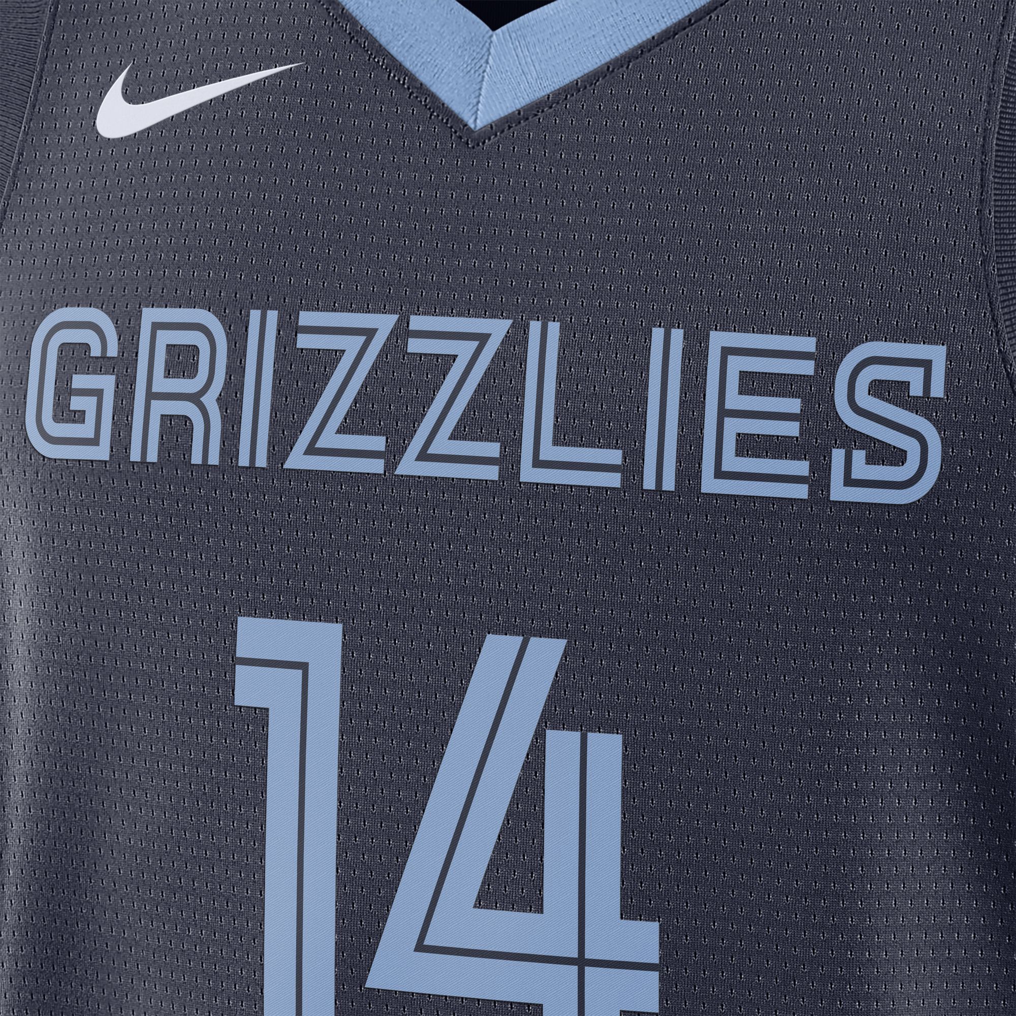 Nike Adult Memphis Grizzlies Zach Edey #14 Swingman Icon Jersey product image