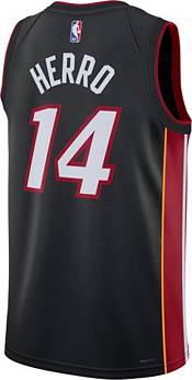 Nike Men's Miami Heat Tyler Herro #14 Black Dri-FIT Swingman Jersey product image