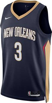Nike Men's New Orleans Pelicans CJ McCollum #3 Navy Dri-FIT Swingman Jersey product image