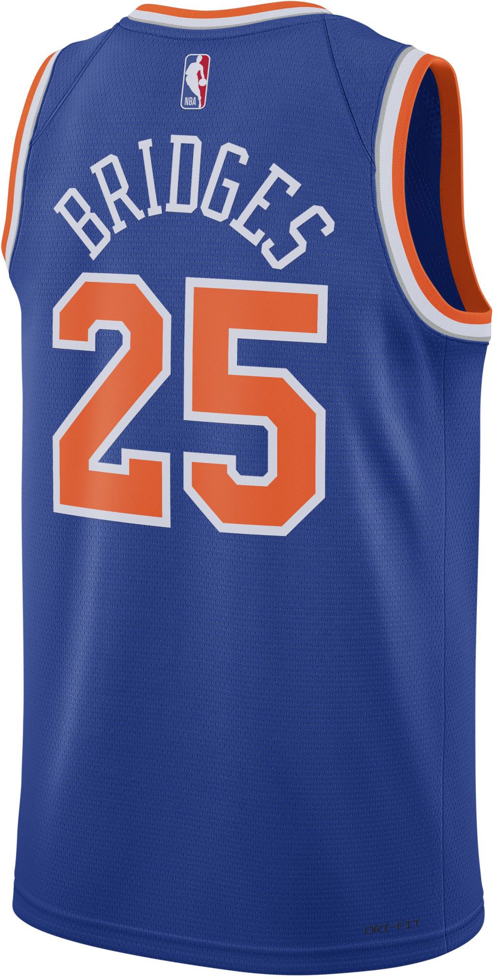 Nike Adult New York Knicks Mikal Bridges #25 Swingman Icon Jersey product image