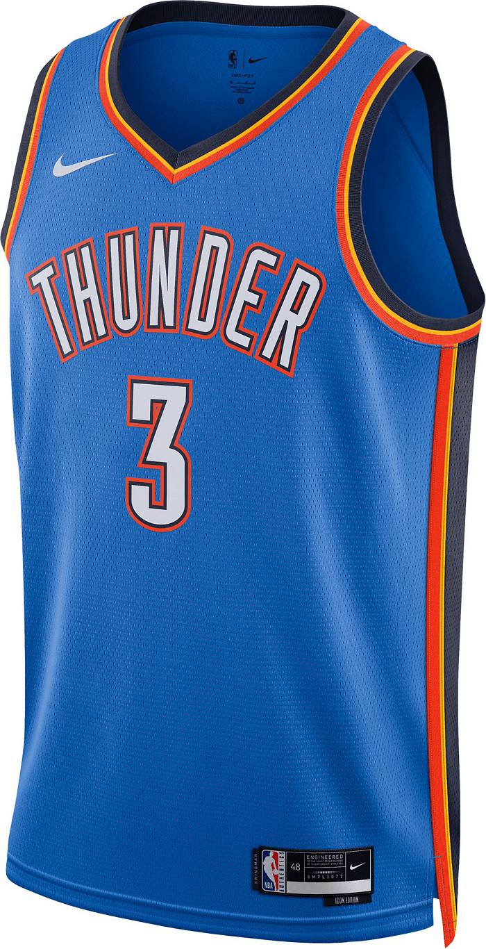 Oklahoma City Thunder Nike Icon Edition Swingman Jersey 22/23 - Blue - Josh  Giddey - Unisex