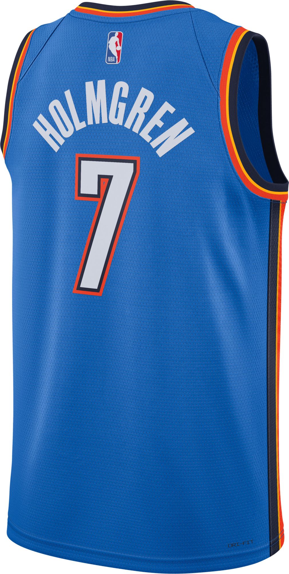 Nike Men's Oklahoma City Thunder Chet Holmgren #7 Dri-FIT Swingman Jersey