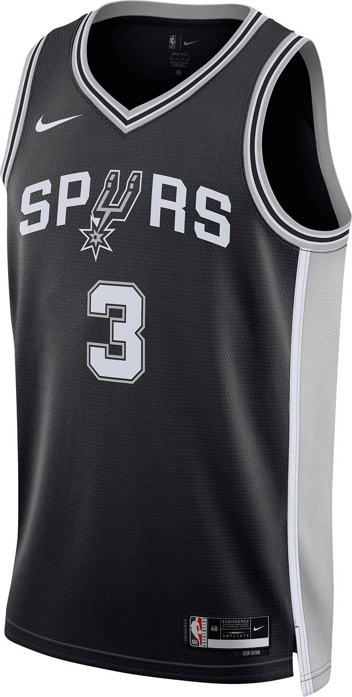 San Antonio Spurs Men's Nike 2022 City Edition Keldon Johnson Swingman Jersey