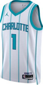 Nike Men's Charlotte Hornets LaMelo Ball #1 Swingman Jersey Small / Black / Charlotte Hornets