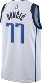 2020 Dallas Mavericks DONCIC#77 City Edition White NBA Jersey - Kitsociety