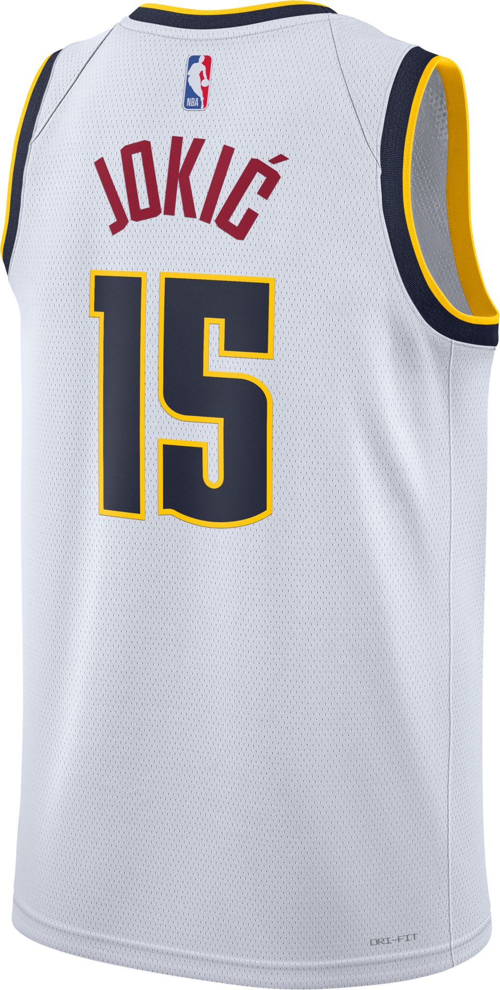 denver nuggets white jersey