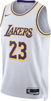 Nike Los Angeles Lakers LeBron James #23 Icon Swingman Jersey 2XL