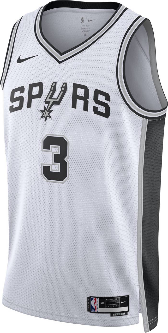 San Antonio Spurs Men's Nike 2022 Statement Edition Keldon Johnson Swingman  Jersey