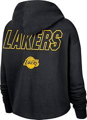 Nike Women's Los Angeles Lakers Black Courtside Pullover Fleece Hoodie product image