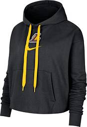 Nike Women's Los Angeles Lakers Black Courtside Pullover Fleece Hoodie product image