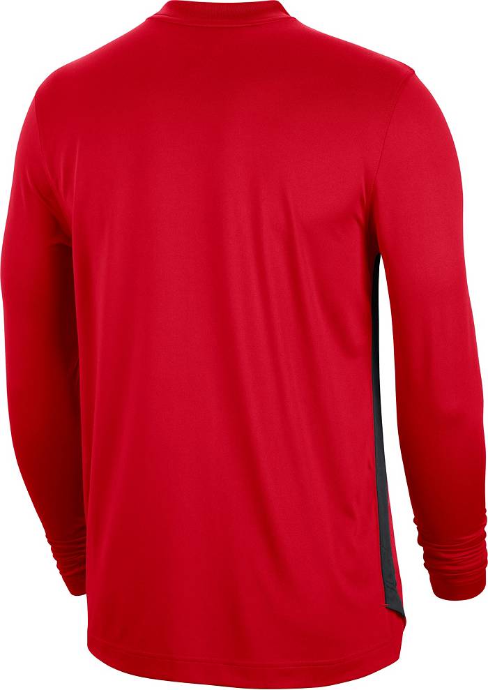 Nike / Men's Houston Rockets Dri-FIT Practice Long Sleeve T-Shirt